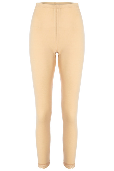 TOLIN Жіноча мереживна 100% бавовняна довга білизна - боді 720