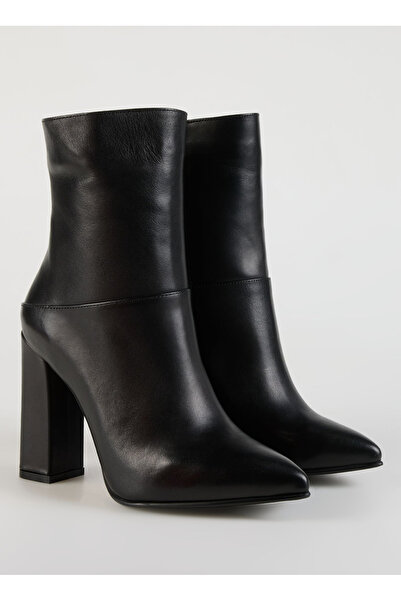 Vince Camuto Siyah Kadın Deri Topuklu Bot ELLIS