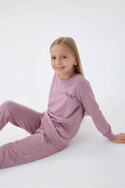 Rolypoly Σετ φόρμας μωβ για κορίτσια