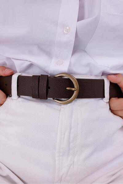 Desre Moda Γυναικεία ζώνη 4 εκ. με αντίκα πόρπη Ζώνη παντελονιού Ζώνη τζιν Ζώνη για μπουφάν