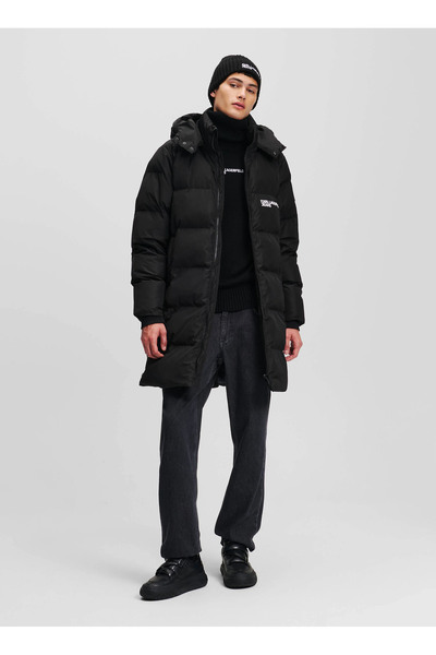 Karl Lagerfeld Jeans Siyah Erkek Mont 246D1510_KLJ REGULAR LONG PUFFER