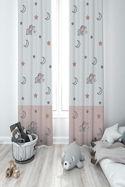 Talia Home ستارة خلفية لغرفة الأطفال 2 أجنحة Tla-020