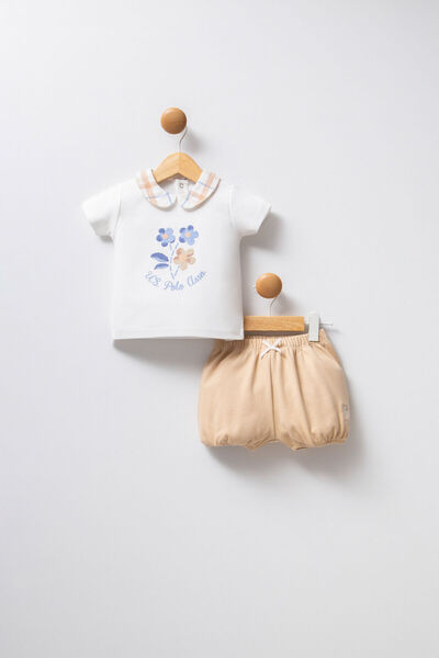 U.S. Polo Assn. U.S. Polo Assn Kız Bebek Beyaz Takım