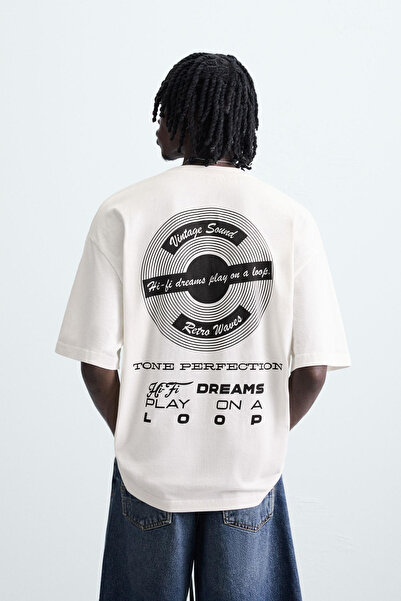 ACTIVE MODA -DREAMS PLAY ON A LOOP ΒΑΜΒΑΚΙ ΜΕ ΣΤΑΥΡΩΜΕΝΟ ΣΧΕΔΙΟ oversized ΓΥΝΑΙΚΕΙΟ ΜΠΟΥΜΕΛΟ ΜΕΓΑΛΟ ΜΕΓΕΘΟΣ