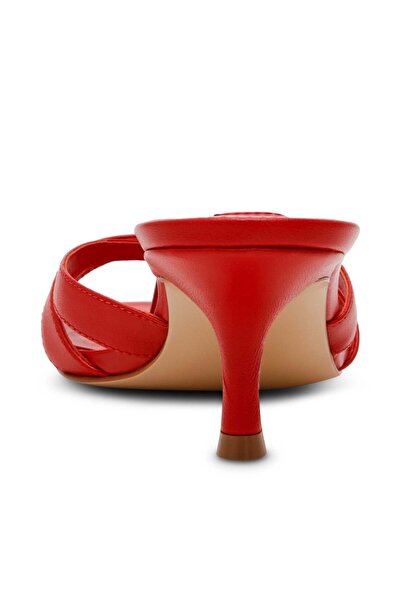 Steve Madden Womens Cary Red Heels