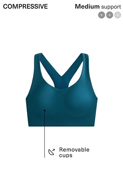 Oysho Cup'ları orta destekli compressive sütyen