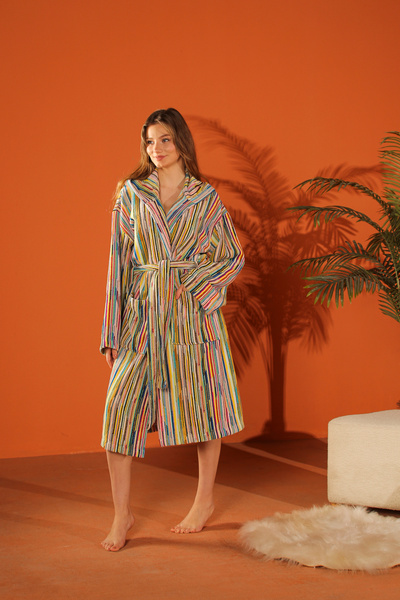 NiBU Mira %100 Pamuk Bornoz