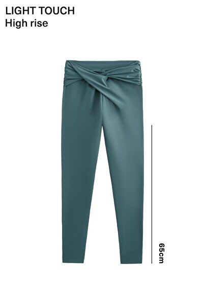 Oysho V kesim drapeli Light touch bilekte tayt