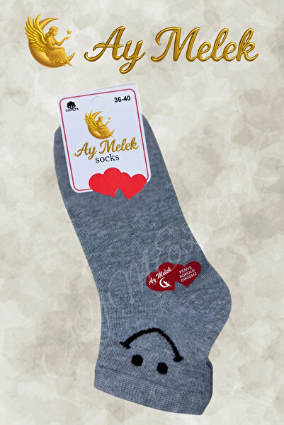 AYMELEK Дамски чорапи 8 чифта от естествен памук с мотиви Невидими чорапи за момичета