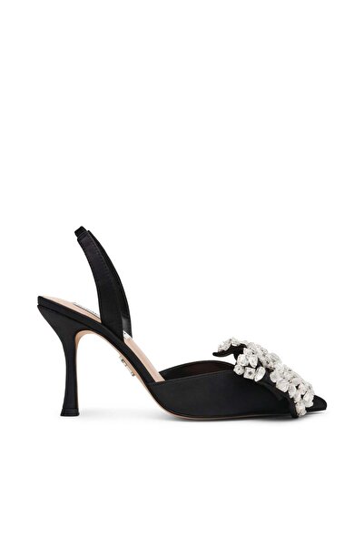 Steve Madden Womens Lovie Black Heels