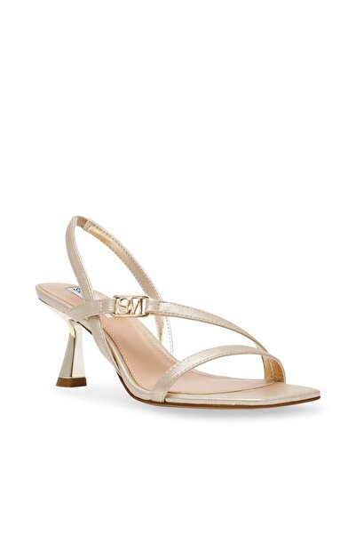 Steve Madden Womens Infuzer Gold Heels