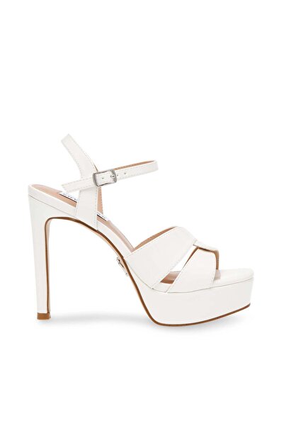 Steve Madden Womens Lavisher White Heels