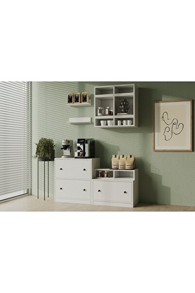 Nettrends Çok Amaçlı Kahve Köşesi, Konsol ve Servis Ünitesi