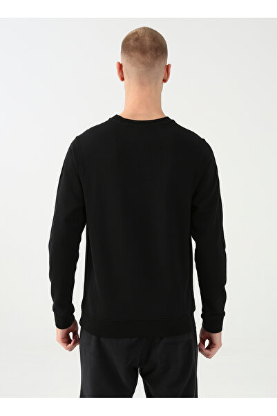 Columbia CS0204 CSC M BASIC CREW SWEATSHIRT Siyah Erkek O Yaka Normal Kalıp Sweatshirt
