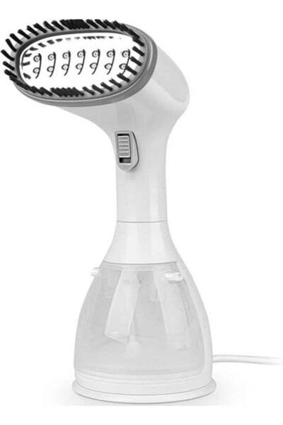 Denx Handheld Steam Iron Suitable For All Types Of Clothes With A Power Of 1500 Watts - White Color