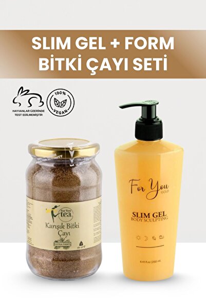 For You Gold For You Tea Detox Karışık Bitki Çayı ( Detoks Çay ) Ve Selülit J...