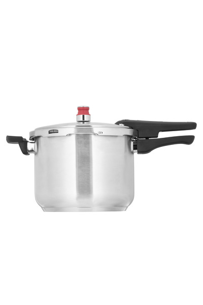 ALSAIF Pressure Cooker Stainless Steel, 4-liter capacity, with a long handle for easy clean