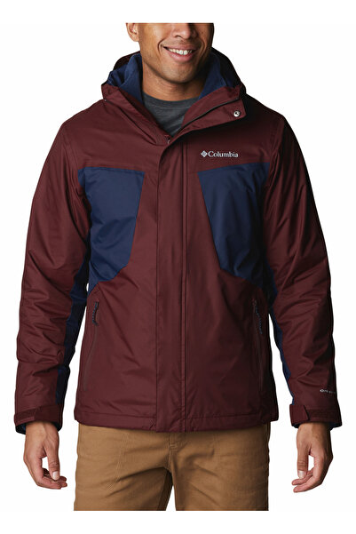 Columbia Mor Normal Kalıp Erkek Termal Mont WO0572 TUNNEL FALLS INTERCHANGE JAC