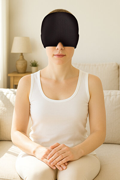 XMP Mıgren Ve Baş Ağrısı Giderici Başlığı, Sıcak Ve Soğuk Kompres Şapkası, Buz Paketi Bandajı