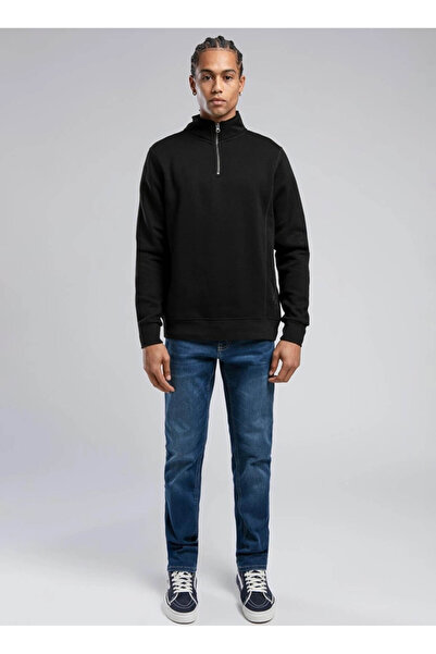 Lee Cooper Siyah Erkek Sweatshırt 251 LCM 241032 CEASER SİYAH