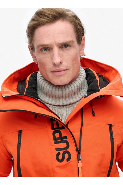 SUPERDRY Turuncu Erkek Mont M5011922AWZT_HOOD ULTIMATE EMB WIND