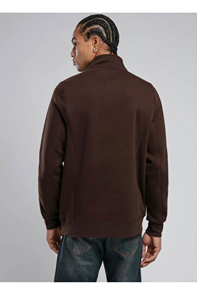 Lee Cooper Καφέ Ανδρικό Φούτερ 251 LCM 241032 CEASER ΚΑΦΕ