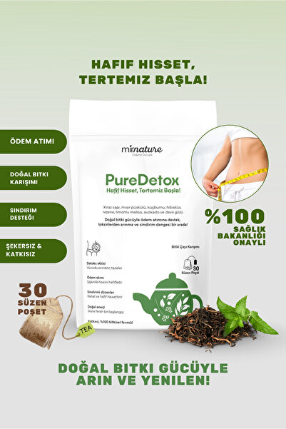 MirNature PureDetox Bitki Çayı - 30 Süzen Poşet