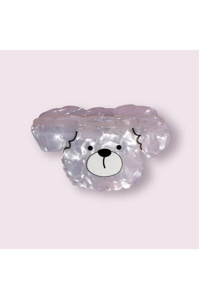 Loova مشبك بابليت للجراء - أبيض