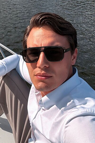 COOLANDBETTER JACK SİYAH YENİ SEZON COOL ERKEK GÜNEŞ GÖZLÜĞÜ PİLOT MODEL