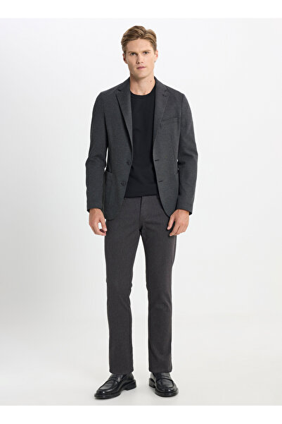 ALTINYILDIZ CLASSICS Altınyıldız Classics Slim Fit Siyah Erkek Ceket ACE042510113_CEKET DACT