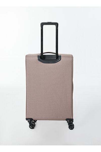 Fabrika Vizon 67x41x26 cm Orta Boy Çekçekli Kumaş Valiz 029