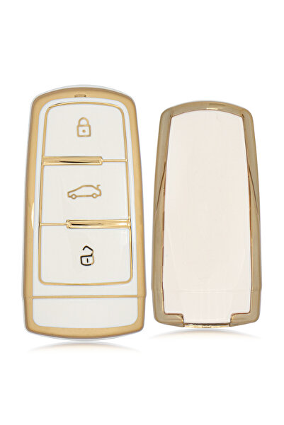 Rem Anahtar Oto Elektronik Anahtar Passat 3 Button Smart Nano Switch Case - W...