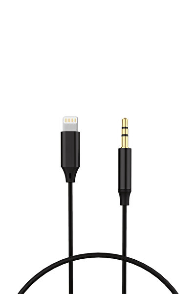 woyax Deji Iphone Compatible 1.2m Lightning Audio Cable - 3.5mm Aux, Stereo Supported