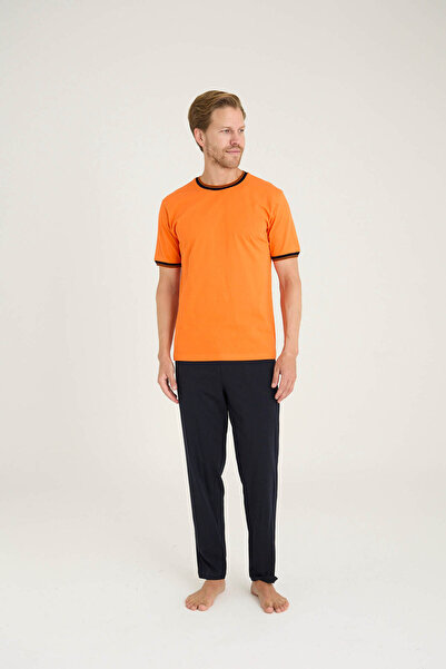 KLY New Season 2026 Summer Men's O.Collar Luxury Design Pajama Set