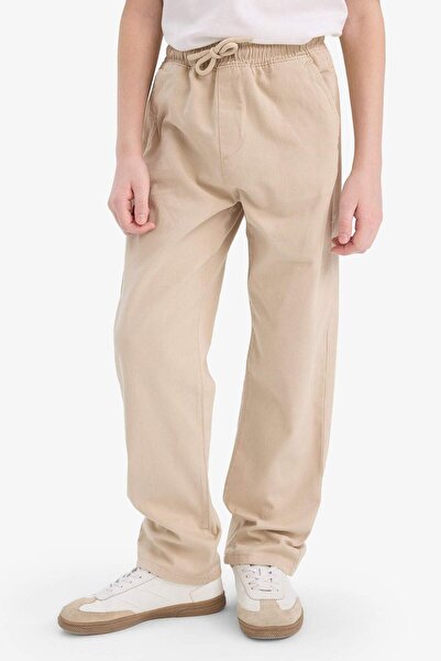 DeFacto Erkek Çocuk Düz Paça Basic Düz Gabardin Pantolon D5859A825SM