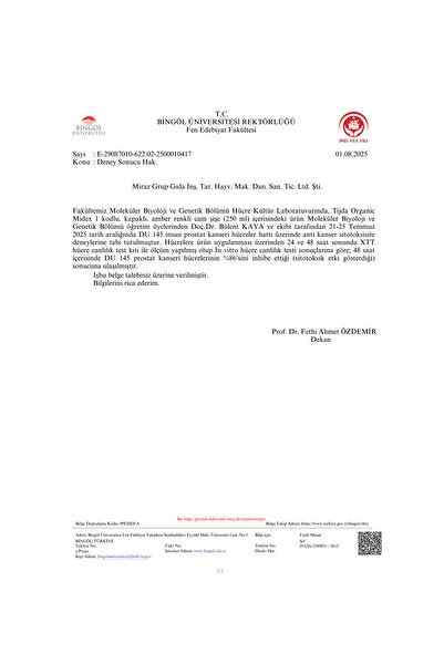 TİJDA Midex Reflü, Ülser, Gastrit,mide Yanması,destek-saf Bitki Özü Karışımı 250 Ml(TÜBİTAK AR-GE) Ürünü