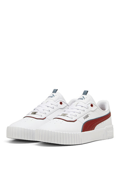 Puma Carina 2.0 Lux-PUMA White-Intense Red-PUMA Silver