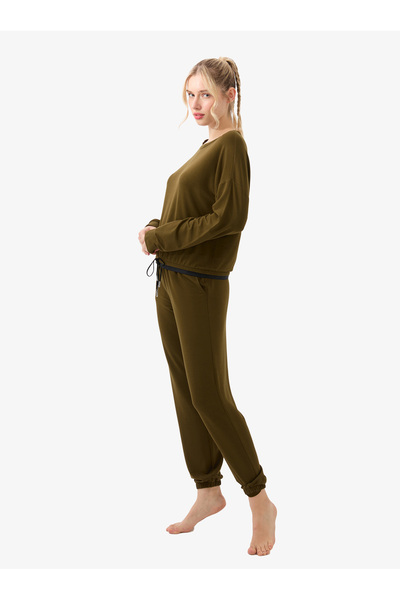 Blackspade Kadın Pijama Üstü 51956 - Yeşil