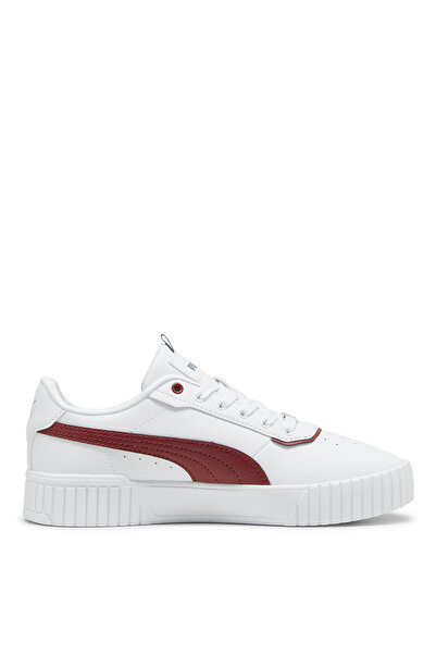 Puma Carina 2.0 Lux-PUMA White-Intense Red-PUMA Silver