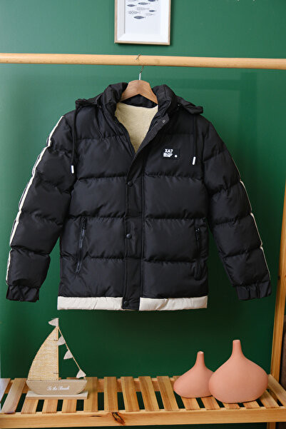 Pina Kids Erkek Çocuk Çıkarılan Kapüşonlu Şişme Mont KM.YY28