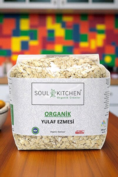 Soul Kitchen Organik Ürünler Organik Yulaf Ezmesi 500gr