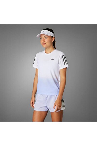 adidas Γυναικείο μπλουζάκι προπόνησης Own The Run Climacool Colorblock (JC9889)