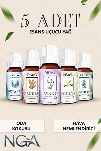 NGA Hava Nemlendirici için Esansiyel Uçucu Yağ Aroma Difüzörü Kokusu Buhurdan...