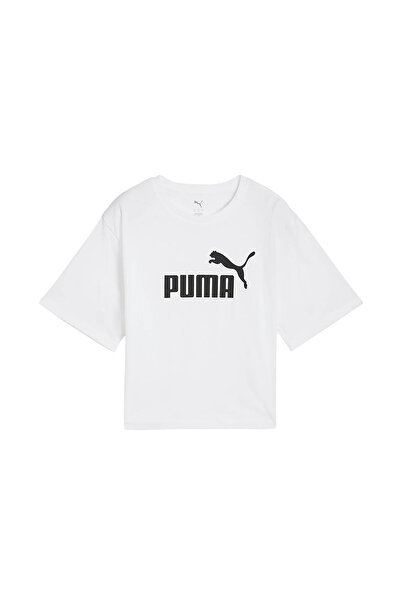 Puma Γυναικείο T-Shirt με λογότυπο Puma - Λευκό