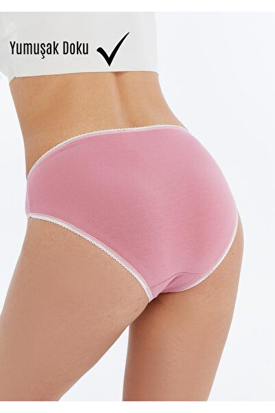 PAMORA Kadın 7'li Bikini Külot Seti - %95 Pamuk %5 Elastan | Yumuşak & Esnek Iç Giyim