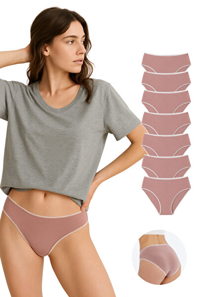 PAMORA Women's 7-Piece Bikini Panties Set - 95% Cotton 5% Elastane |   Soft &...