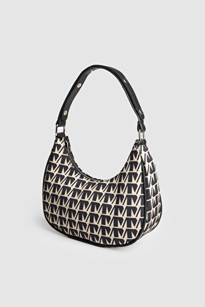 La La'Graccio Paris La'Graccio Paris Kadın Rabbex MNG Muadil Baget Çanta Siyah