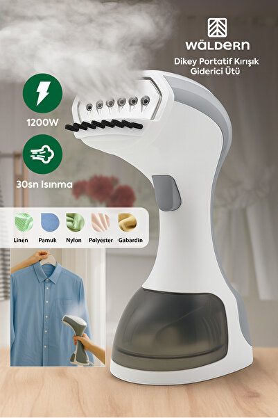 Waldern DU-101 1200W Portatif Buharlı Dikey Kırışık Giderici Ütü