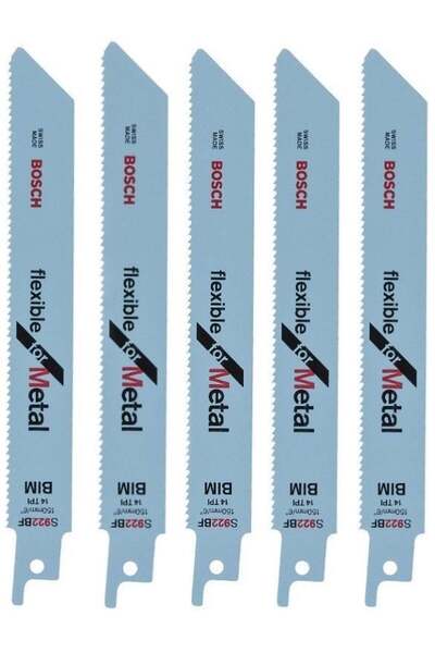 Bosch S 922 Bf Flexible For Metal 5 Li Tilki Kuyruğu Bıçağı