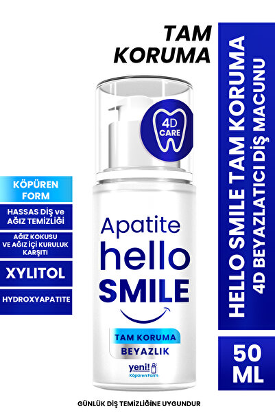 PROCSIN Hello Smile Tam Koruma 4d Beyazlatıcı Diş Macunu 50 ml
